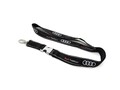 Audi Tradition Schlüsselband Lanyard Audi Ringe schwarz