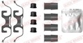 QUICK BRAKE 109-0085 Zubehörsatz Scheibenbremsbelag für AUDI, MERCEDES-BENZ