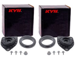 2X KYB FEDERBEINSTÜTZLAGER DOMLAGER VORNE passend für RENAULT LAGUNA