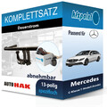 Für Mercedes C Kl. T-Mod. 18- AUTO HAK Anhängerkupplung abnehmbar + 13polig AHK