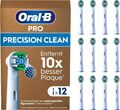 Oral-B Pro Precision Clean Aufsteckbürsten Elektrische Zahnbürste, 12 Stück