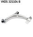 SKF Querlenker Dreieckslenker VKDS 321104 B Aluminium für VW PASSAT B6 Variant