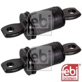 2x Lagerung für Lenker febi bilstein 178357 Buchse 2 Querlenkerlager für Opel
