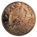 1 Unze Copper Round Nordic Creatures The Great Eagle 999,99 AVDP