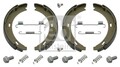Febi Bilstein 02100 Bremsbackensatz, Feststellbremse für MERCEDES-BENZ Bremsanla