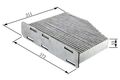 Bosch 1 987 432 097 Filter Innenraumluft für VW