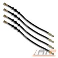 4x BREMSSCHLAUCH BREMSSCHLÄUCHE BREMSLEITUNG VORNE+HINTEN FÜR MERCEDES VITO W639