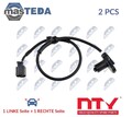 HCA-FR-017 ABS SENSOR DREHZAHLFÜHLER VORNE NTY 2PCS NEU OE QUALITÄT