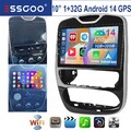 32G Für Renault Clio IV 2013-2018 Autoradio NAVI GPS WIFI Android 14 Carplay SWC