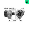 ERA 209551A Lichtmaschine Generator 90A 14V passend für MERCEDES-BENZ SL (R129)