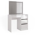 Schminktisch Vicco Sherry 90 x 75 cm mit LED-Spiegel