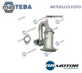 DRM181111C KÜHLER ABGASRÜCKFÜHRUNG DRMOTOR AUTOMOTIVE FÜR DACIA LOGAN