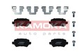 KAMOKA Bremsbelagsatz, Scheibenbremse Hinterachse u.a. für CHEVROLET, OPEL