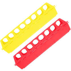  2 Pcs Futterautomat Futtertrog Für Vogelkäfige Taubenhäuschen Aus Kunststoff