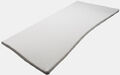 Viscoelastische Matratzenauflage Visco Schaumstoff 100x190x5cm mit Bezug Härte 2