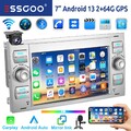 Für Ford Focus C S Max Transit Mondeo Autoradio 64GB Android 14 Carplay GPS Navi