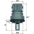 Mahle TSE 1D Sensor Kühlmitteltemperatur für VW PASSAT GOLF POLO CADDY BORA