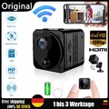 Mini IP Kamera 1080P HD Wireless WLAN Überwachungkamera 4K WiFi Camera 160° NEU