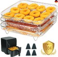YQL Airfryer Zubehör für COSORI Heißluftfritteuse 5,5L, Russell Hobbs XXL 8L, 20