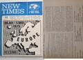 NEW TIMES 1975 A SOVIET WEEKLY OF WORLD AFFAIRS Newsletter Zeitung (kalte Krieg)