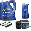 BOSCH Inspektionspaket 6L MANNOL Classic 10W-40 für Toyota Carina II Stufenheck