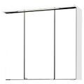 Badezimmermöbel Spiegelschrank weiß 70cm LED-Beleuchtung Badspiegel Badschrank