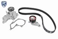 VAICO Wasserpumpe + Zahnriemensatz mit Dichtung und Spannrolle für FORD V25-5004