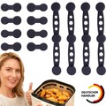 12 Magnet Silikonschnallen für Heißluftfritteusen Down Air Fryer Pergament Liner