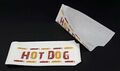 Hot Dog Beutel Hotdog Tüten Taschen Papier fettdicht 9x21cm zweiseitig offen