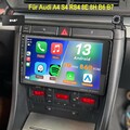 DAB+ 2+64G Für Audi A4 8E 8H B6 B7 2000-09 Android 13 Autoradio GPS USB WIFI KAM