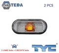18-5235-11-2 BLINKER BLINKLICHT BLINKLEUCHTE TYC 2PCS FÜR VW GOLF IV,BORA