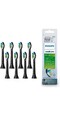 Philips Sonicare W2 Optimal White Ersatzbürsten Schwarz XXL 8er-Pack (HX6068/13)