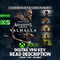 Assassin's Creed Valhalla Complete Edition - Xbox One, Serie X|S - VPN Schlüsselcode