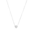 Amor Kette mit Anhänger 925 Sterling Silber Damen Halsschmuck, mit Zirkonia
