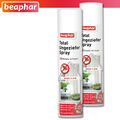 Beaphar 2 x 400 ml Total Ungeziefer-Spray Flohspray für die Umgebung Hund Katze