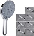 Duschkopf Handbrause, LEEFE 152mm Großes Regenbrause - 7 Strahlarten, Chrom