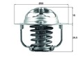 MAHLE TX20888D Thermostat, Kühlmittel passend für SUBARU