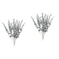 2 Count Eukalyptus Zweige Künstlich Künstliche Eukalyptusblätter