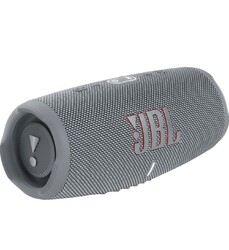 JBL Charge 5 Tragbarer Bluetooth Lautsprecher Grau mit tiefen Bässen, integrierte Powerbank