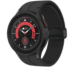 SAMSUNG Galaxy Watch5 Pro R925, Smartwatch (schwarz, 45 mm, LTE)