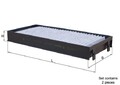 MAHLE Filter, Innenraumluft LAK 221/S für BMW