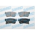 1x ORIGINAL® SAMKO Bremsbelagsatz, Scheibenbremse Hinten für Daewoo REXTON