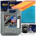 FILTERSET INSPEKTIONSPAKET+LIQUI 5W30 ÖL passend für OPEL MERIVA A 1.6+1.8