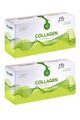 ANGEBOT 2 Pack Collagen Formula Greenflash f. Haut, Haare, Nägel, Gelenke Muskel