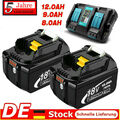 2X Für makita BL1860B akku 18V 8.0Ah Akku Lithium Batterie BL1850 BL1830 BL1840
