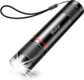 Blukar LED Taschenlampe Aufladbar, Superhelle Zoombare 2000 Lumen Mini Torch Mit