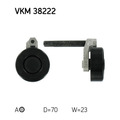 SKF Riemenspanner Keilrippenriemen VKM 38222 für BMW 3 (E46), 5 (E39) 2.0D