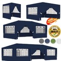 Partyzelt Festzelt Gartenpavillon Gartenzelt mit Seitenwände 2x2m 4x4m 4x6m 4x9m