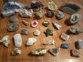 Schwere Edelstein Sammlung Konvolut Mineralien