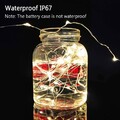 12x Korken mit 20 LED Lichterkette Flaschenlicht Kork Licht Flasche für Deko